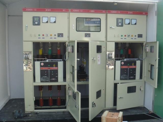 XGN66A-12箱式固定式交流金屬封閉開關(guān)設備